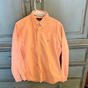 Polo by Ralph Lauren Light Orange Button Down Shirt